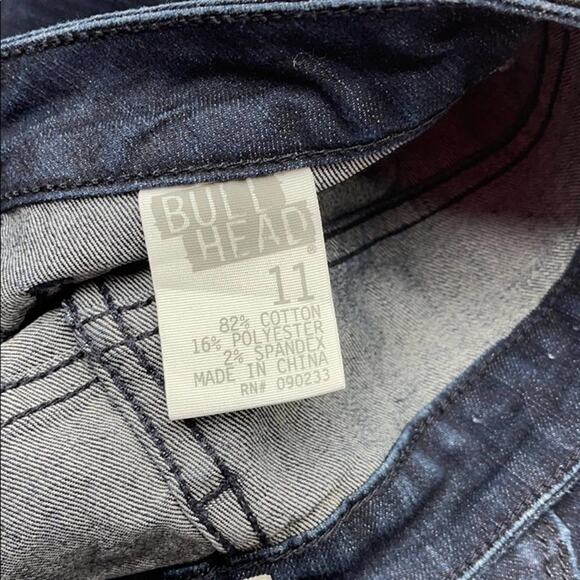 BULLHEAD Womens 11 THE 55 DENIM LEGGING Blue Jean - Picture 5 of 5